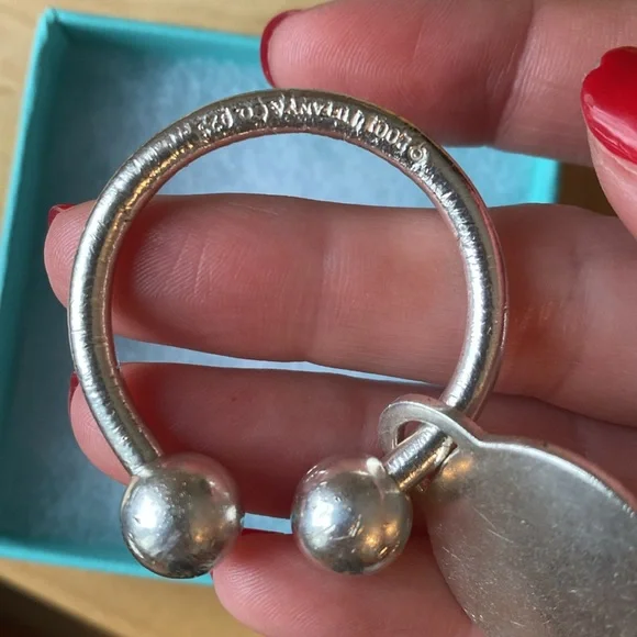 Vintage Return to Tiffany Authentic Key Chain. Real 925 silver. - Picture 4 of 5